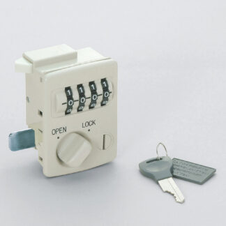 Kombinationslås för skåp DIT-19, av Sugatsune / LAMP (Japan)