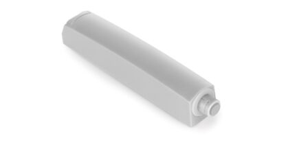 2 stycken elegant snäpplås, med monteringshölje, yta: grå, design: icke-magnetisk, 1900221. Stabil push-to-open dörröppnare för möbeldörrar, skåpdörrar, klaffar och mycket mer, från EMUCA - Bild 5