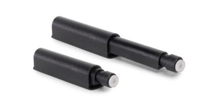 2 stycken elegant snäpplås, yta: svart, 62 mm (2-7/16"), version: icke-magnetisk, 2033817. Robust dörrlås för möbeldörrar, skåpdörrar, luckor och mycket mer, från EMUCA - Bild 5