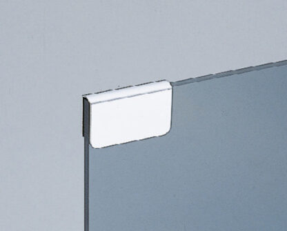 Motplatta för glas tjocklek 5 mm (13/64"), tillverkad av stål, yta: förkromad, 35 mm (1-3/8"), K-110CR. Motsvarighet till vitrinskåpsdörr, magnetisk flugsnappare och mycket mer, av Sugatsune / LAMP® (Japan) - Bild 4