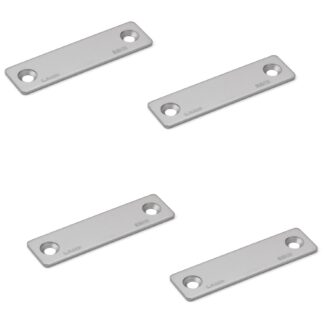 4 Stück Korrosionsbeständige Magnet-Gegenplatte, AS-68, 68 mm (2-43/64″), von Sugatsune. Produktbild