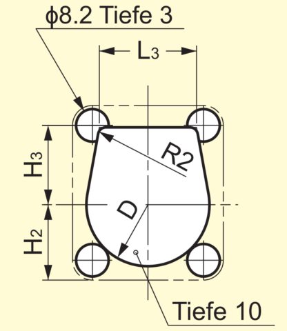 Ringformigt hopfällbart handtag i rostfritt stål SUS304, 38 mm (1-16/32") 980641. Ringformat fällbart handtag i rostfritt stål av rostfritt stål V2A, blankpolerat, för inspektionsklaff, inspektionsdörr, fuktig miljö, fartyg, husvagn av Sugatsune / LAMP® (Japan) - Bild 4