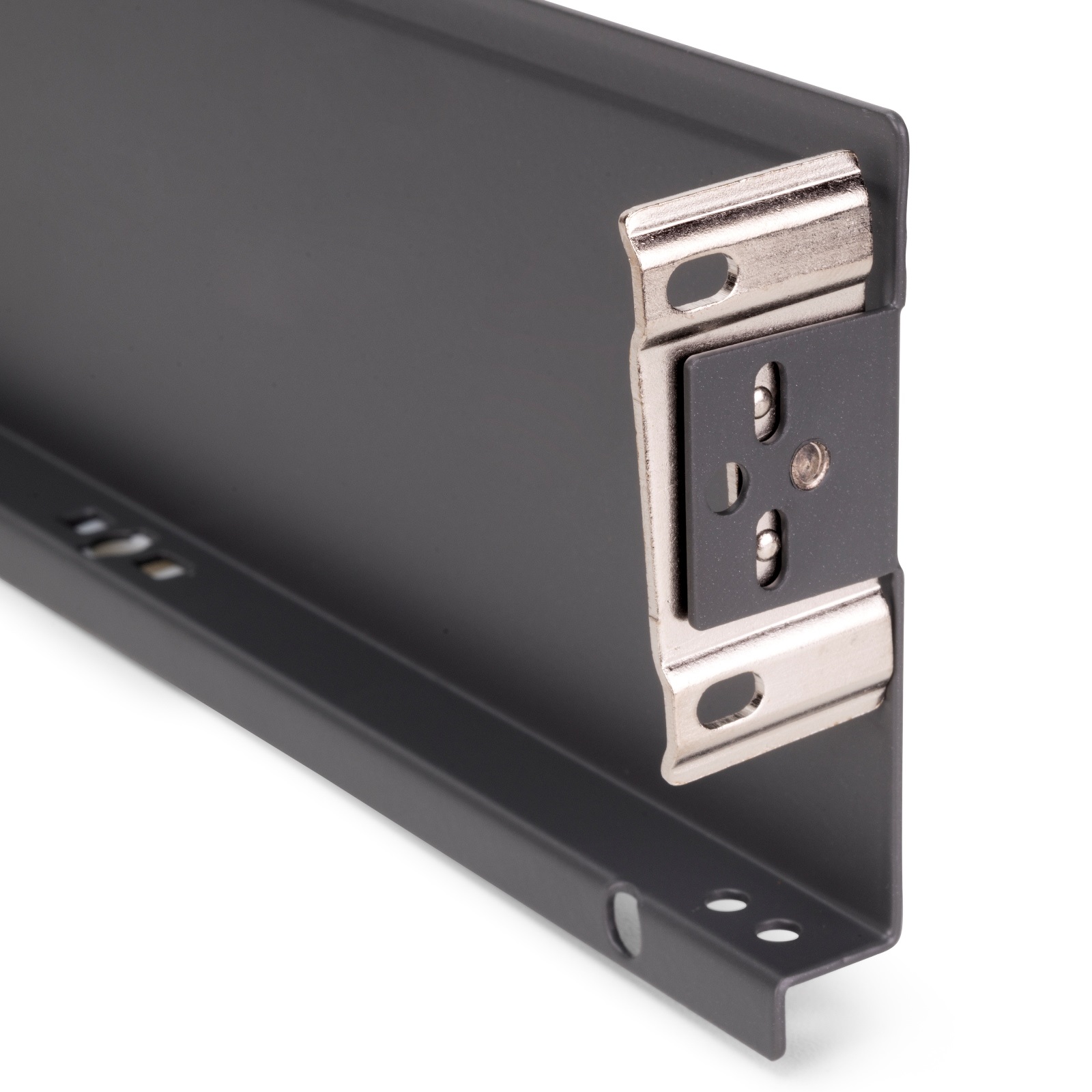 Lådset, med extra tunna ramar, höjd: 88 mm (3-15/32"), yta: antracitgrått, 490 mm (19-19/64"), version: full förlängning med mjuk stängning, 3275435. lådset för köksmöbler och mycket mer, från EMUCA - Bild 2