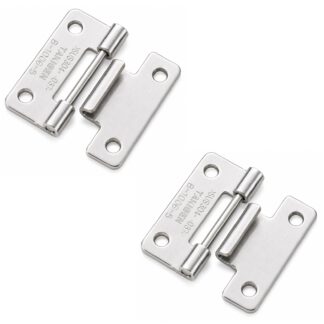2 delar högkvalitativt plug-in gångjärn, B-1006-5, höjd: 30 mm, från TAKIGEN, lastkapacitet: 2 kg (5 lbs). Produktbild