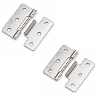 2 högkvalitativa plug-in gångjärn, B-1006-4, höjd: 36 mm, från TAKIGEN, lastkapacitet: 3 kg (7 lbs). Produktbild