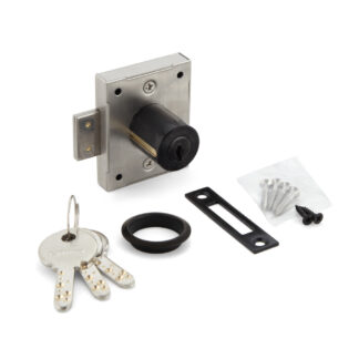 Skåplås, med liknande nyckel 7810-24BL-D, av Sugatsune / LAMP (Japan)