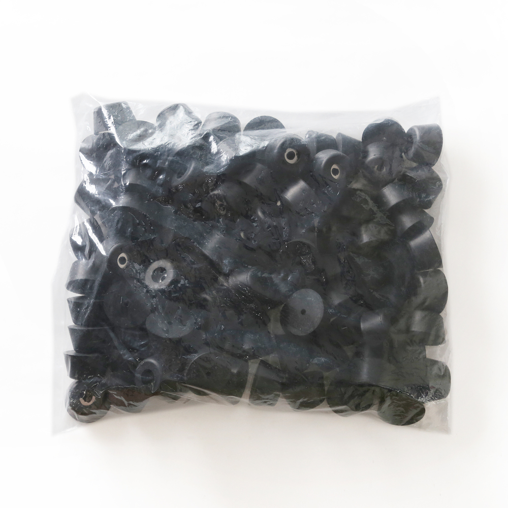 Justerbar fot, gummi, paket med 100 K-40-P100, av Sugatsune / LAMP (Japan) - Bild 2