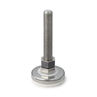 Nivelleringsglidare, rostfritt stål ADWHS60-16-100, av Sugatsune / LAMP (Japan)