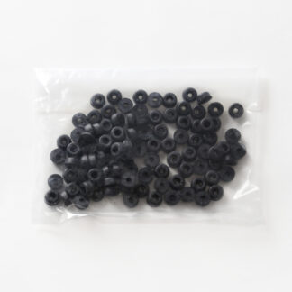 Justerbart ben, gummi, paket med 100 K-10-P100, från Sugatsune / LAMP (Japan)