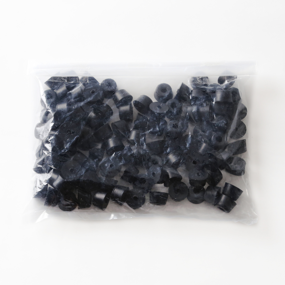 Justerbar fot, gummi, paket med 100 K-20-P100, av Sugatsune / LAMP (Japan)