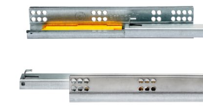Golvmedar, lastkapacitet: 25 kg (56 lbs), 250 mm (9-27/32"), version: partiell förlängning med push-to-open, 3123005. Högkvalitativa golvutdrag för trälådor, trälådor, trähyllor och mycket mer, från EMUCA - Bild 4