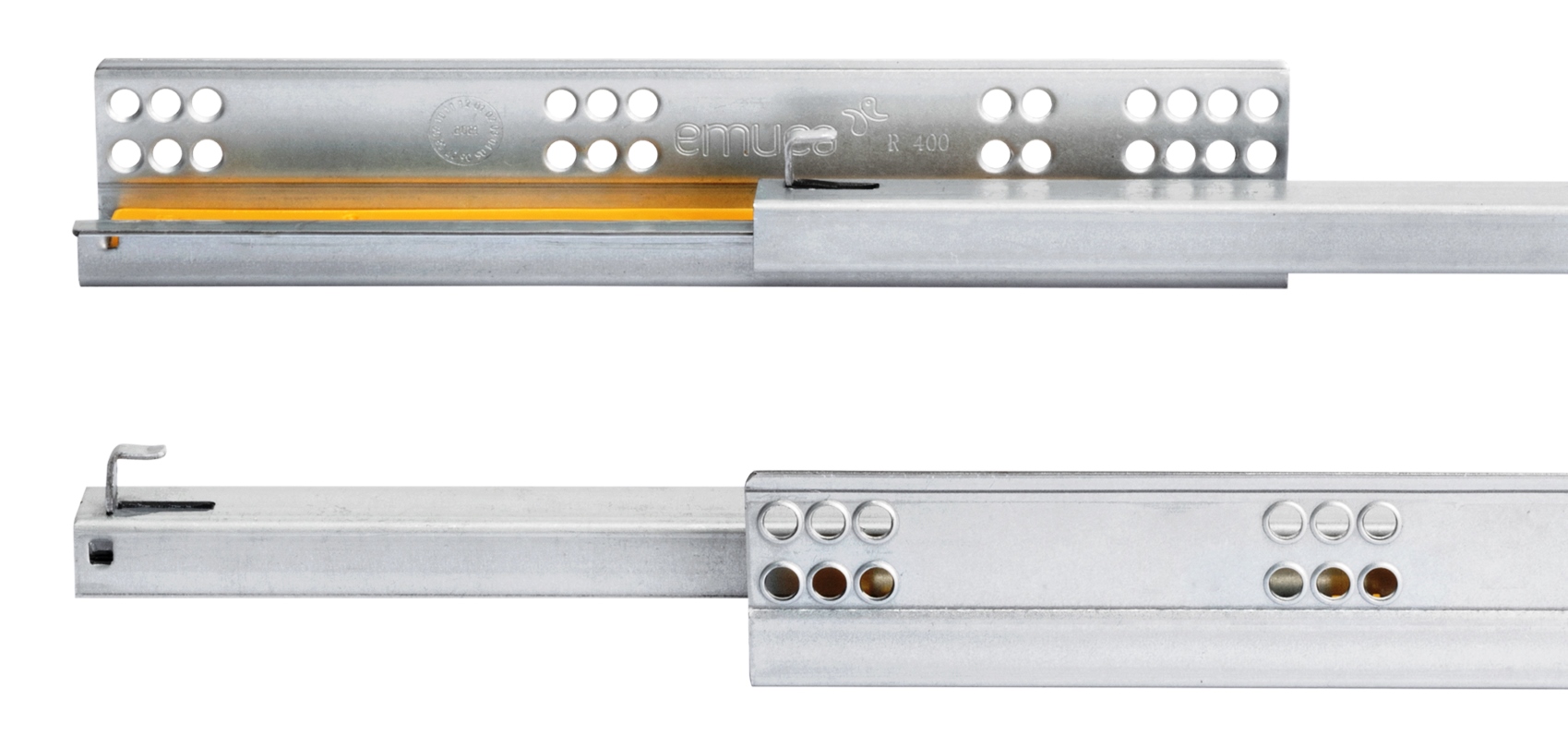 Golvmedar, lastkapacitet: 25 kg (56 lbs), 250 mm (9-27/32"), Design: Delvis utdrag med mjukstängning, 3019005. Golvutdrag av hög kvalitet för trälådor, trälådor, trähyllor och mycket mer, från EMUCA - Bild 4