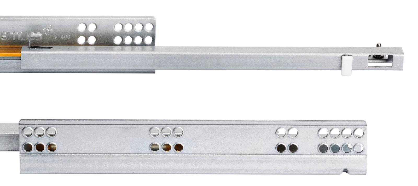 Golvmedar, lastkapacitet: 25 kg (56 lbs), 250 mm (9-27/32"), Design: Delvis utdrag med mjukstängning, 3019005. Golvutdrag av hög kvalitet för trälådor, trälådor, trähyllor och mycket mer, från EMUCA - Bild 5