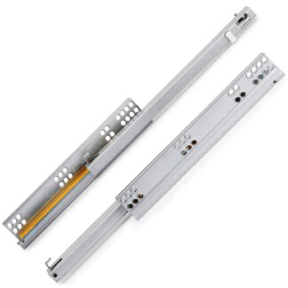 Golvskenor, lastkapacitet: 25 kg (56 lbs), 350 mm (13-25/32"), utförande: Delvis utdrag med mjukstängning, 3019205. Golvutdrag av hög kvalitet för trälådor, trälådor, trähyllor och mycket mer, från EMUCA