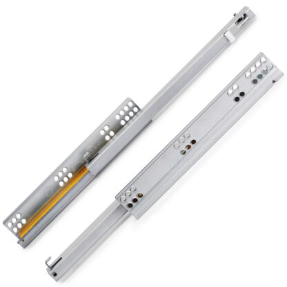 Golvskenor, lastkapacitet: 25 kg (56 lbs), 350 mm (13-25/32"), utförande: Delvis utdrag med mjukstängning, 3019205. Golvutdrag av hög kvalitet för trälådor, trälådor, trähyllor och mycket mer, från EMUCA