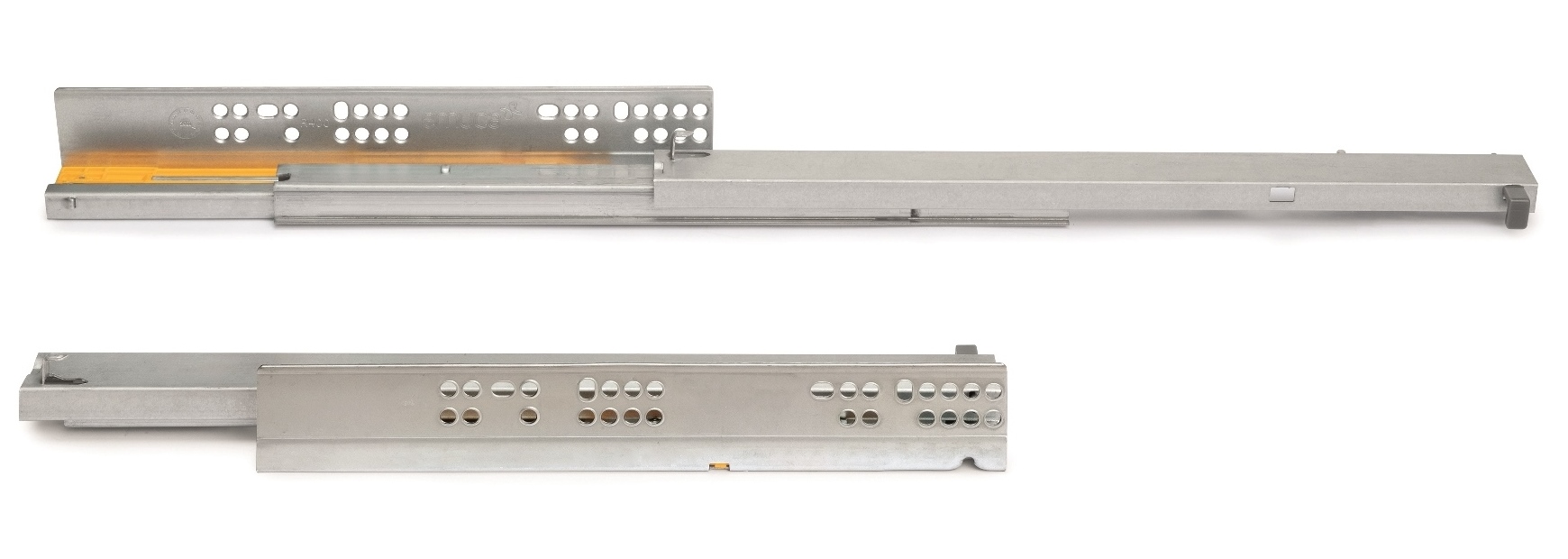 Golvmedar, lastkapacitet: 30 kg (67 lbs), 600 mm (23-5/8"), version: fullutdrag med soft-close, 3124705. Högkvalitativa golvutdrag för trälådor, trälådor, trähyllor och mycket mer, från EMUCA - Bild 6