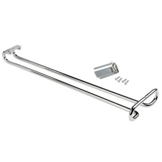 Högkvalitativ vinglashållare, tillverkad av stål, yta: förkromad, 410 mm (16-9/64"), 8930111. Praktisk glashängare för vinglas, champagneglas, cocktailglas, cognacsglas, bägare och mycket mer, från EMUCA